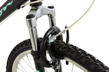 Falcon Vienne Womens 18 Speed Mountain Bike - Black/Green - Small Frame