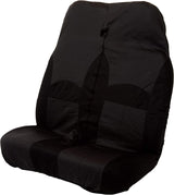 Cosmos Commercial Front Pair Seat Covers 14022 - Grey/Black