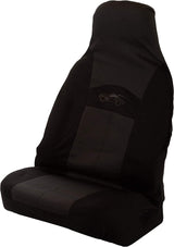 Cosmos Commercial Front Pair Seat Covers 14022 - Grey/Black