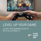 Panasonic TV-55W80AEY 2024 4K Ultra HD HDR QLED 55" Smart Fire TV - Black