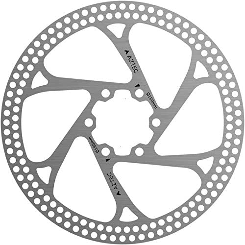Aztec PBR1181 Stainless Steel Circles Rotor 180mm - Silver