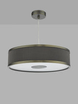 Där Alvaro Living Room Diffuser Ceiling Light - Small - Warm Grey/ Brass