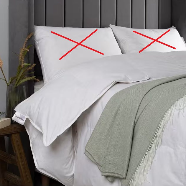 EarthKind 13.5 Tog Recycled Feather & Down Duvet - King Size 225 x 220cm