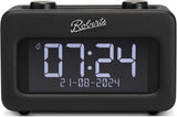 Roberts Revival Rest DAB/DAB+/FM Tuner Bluetooth Bedside Clock Radio - Black