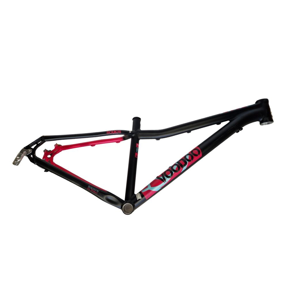 Voodoo Soukri 27.5" Wheel Mountain Bike – 14" Frame Only - Black & Pink