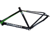 Boardman CX Comp 700C Alloy Bike Frame Only - Shiny Black/Green - 50cm/Small A