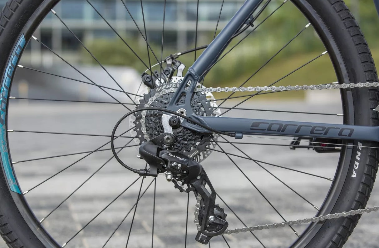 Carrera Subway 1 16-Speed 27.5" Wheel Womens Hybrid Bike Grey - Medium Frame