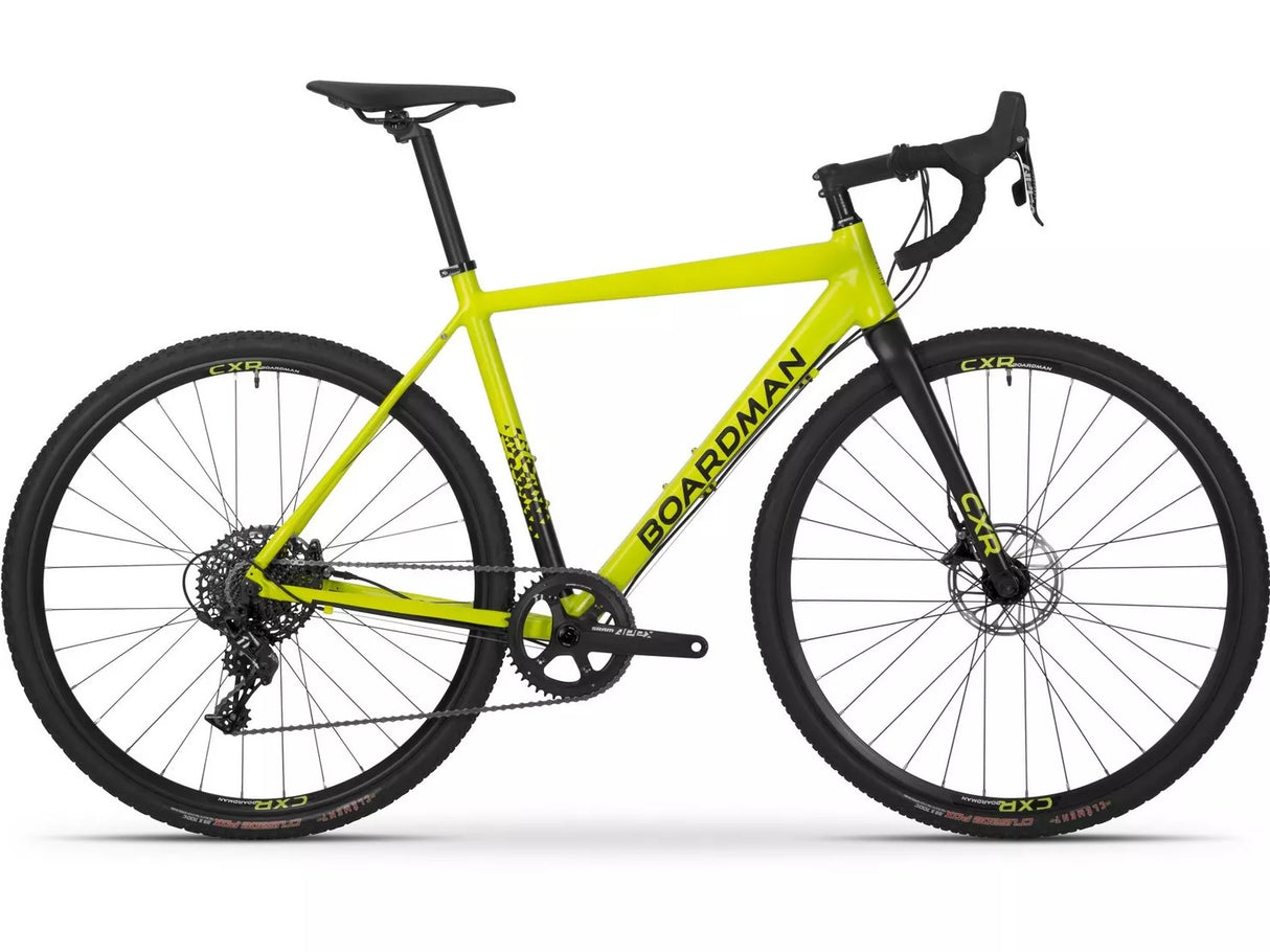Boardman CXR 8.9 Disc Brakes 11-Speed Mens Road Bike - Medium - Lime Green