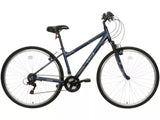 Apollo Virtue 18 Speed V-Brake Womens Hybrid Bike Alloy - Blue - Medium 18"