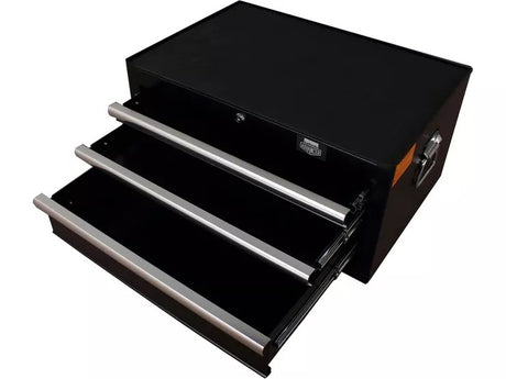 Halfords Advanced Soft Close 3 Drawer Middle Chest - Black