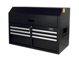 Halfords Advanced 36" Soft Close 6 Drawer Tool Top Chest - Black