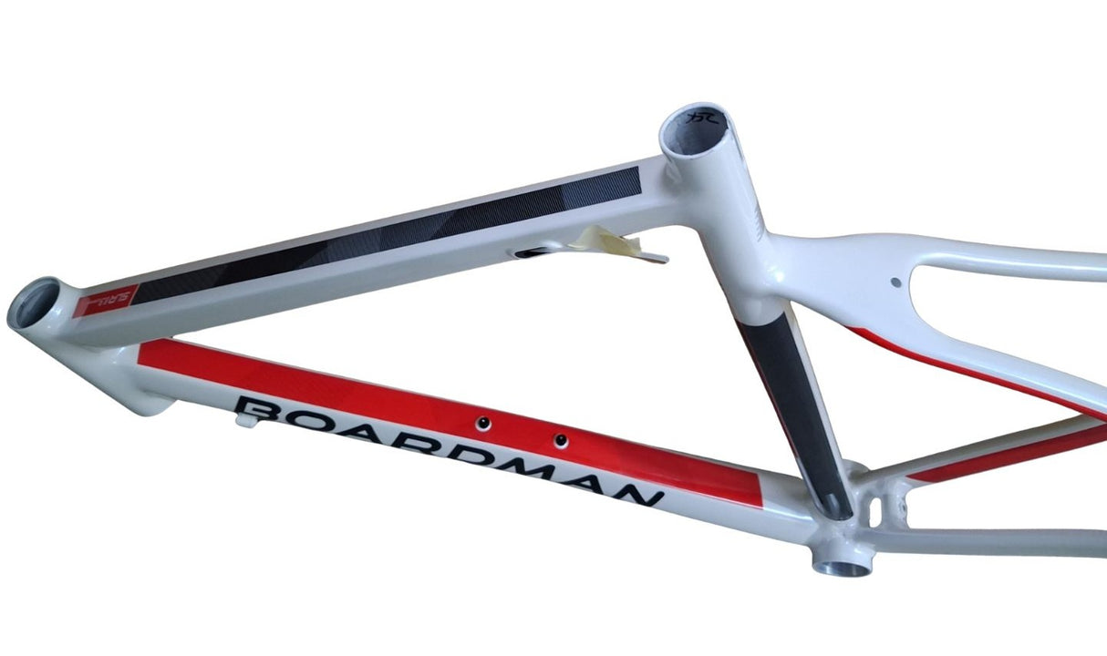 Boardman SLR 8.9 700c Aluminium Road Bike Frame Only - White/Red - 51.5cm