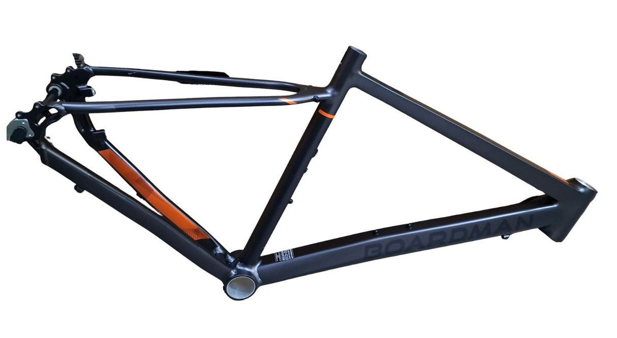 Boardman HYB 8.9 700c Hybrid Aluminum Bike Frame Only - Grey/Black - 45cm