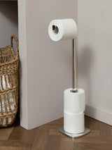 Robert Welch Freestanding Burford Bathroom Toilet Butler - Stainless Steel