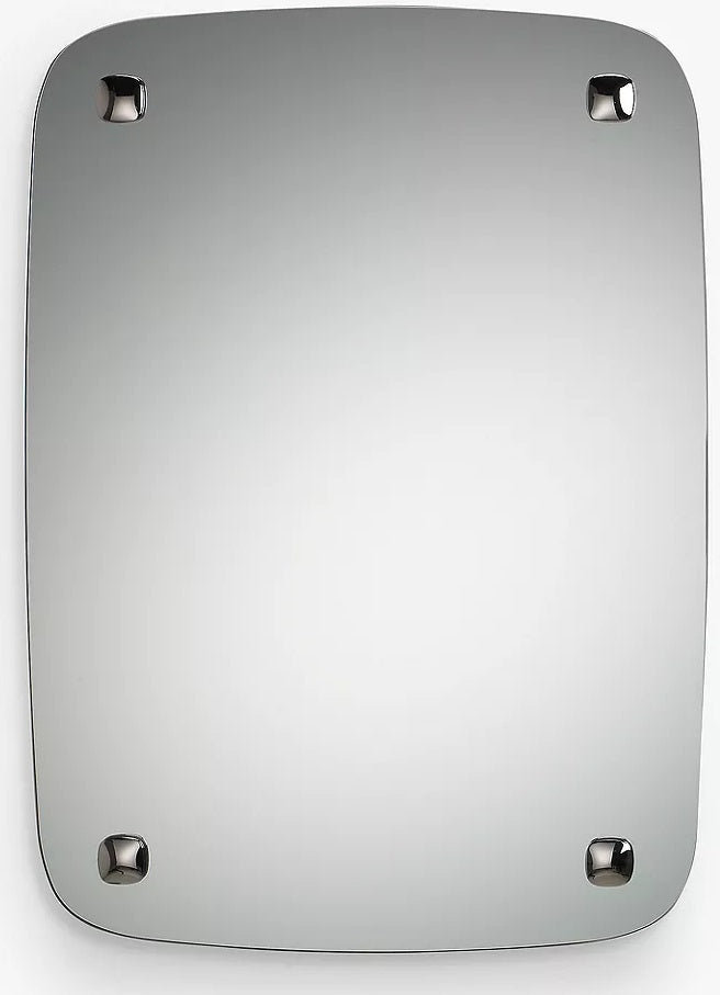 Robert Welch Burford Bathroom Wall Mounted Mirror - H50 x W70cm