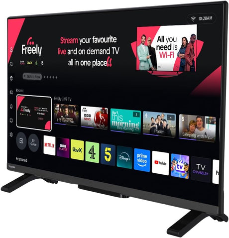 Toshiba 32WV2553DB 60Hz HD Ready HDR 10 LED 32'' Freely Smart TV - Black