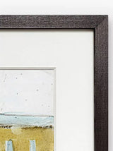 LS Lowry Going To Work 1959 Framed Print & Mount - 62.3 x 80.2cm - Kazoop 