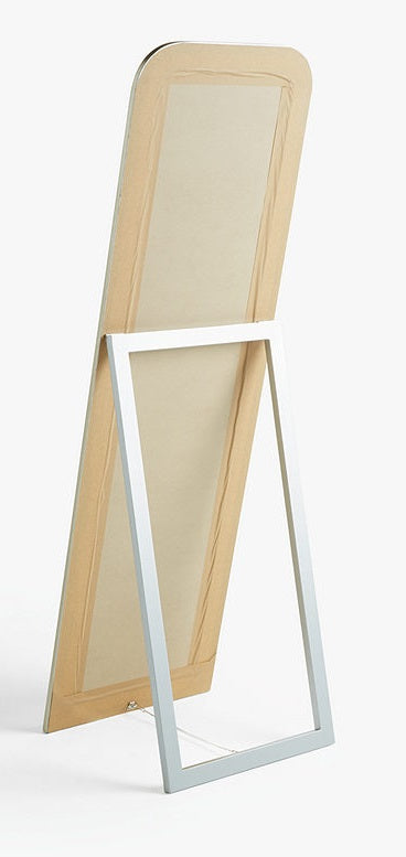 John Lewis Beaded Cheval Vintage Freestanding Mirror 165 x 50cm - Champagne