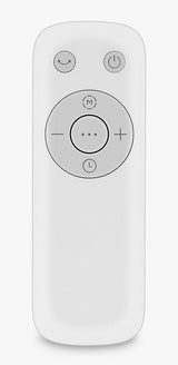 John Lewis Tall Tower Fan Heater with 3 Heat Settings - Black/White