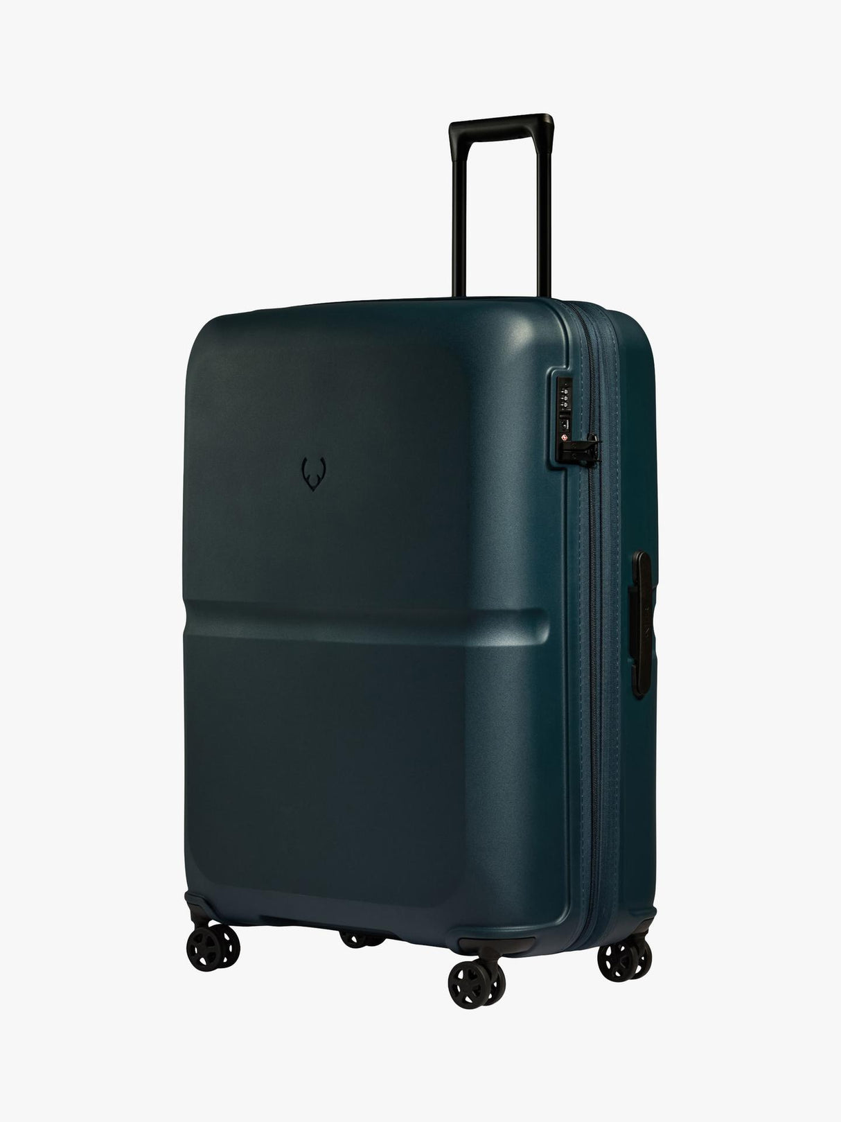 Antler Single Stripe 4-Wheel 81cm Polypropelene Large Expandable Suitcase