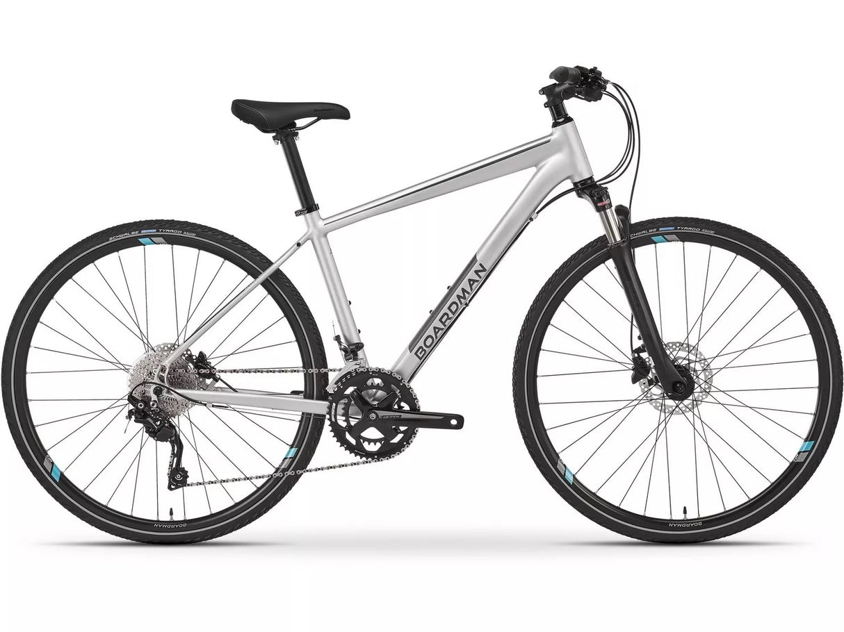 Boardman MTX 8.8 Women's 20-Speed Lightweight Hybrid Bike - Medium - Grey