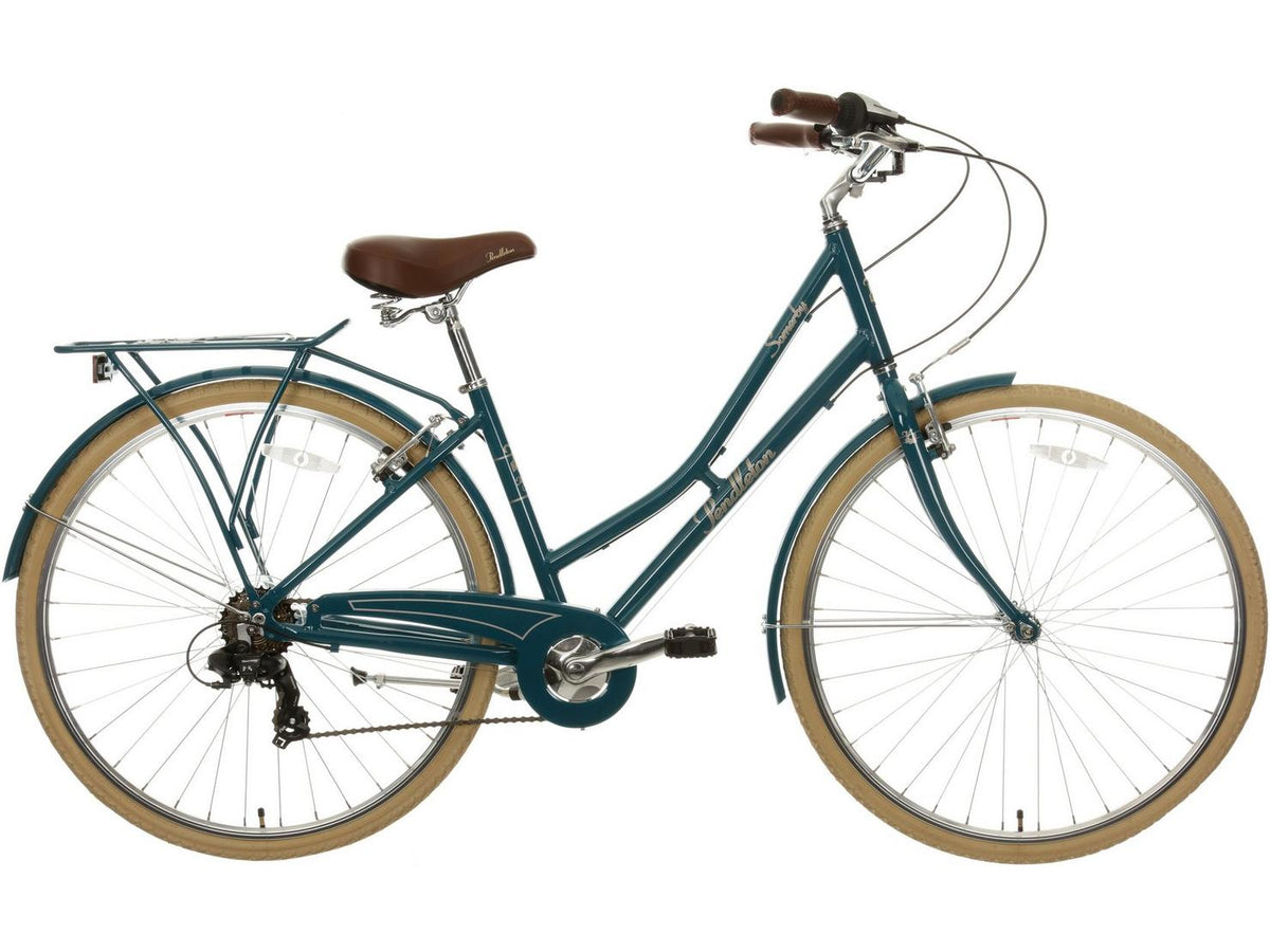 Pendleton Somerby Womens Hybrid Bike 7-Gear Alloy Frame Medium 19" - Teal