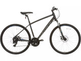 Carrera Crossfire 2 Men's 8-Speed 700c Wheel Hybrid Bike - Black Small 17''
