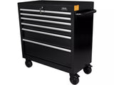 Halfords Advanced Garage Workshop 36" 6 Drawer Tool Storage Cabinet - Black