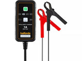 Halfords Smart Motorcycle Bike 6/12V 1A Intelligent Battery Charger - Black