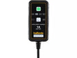 Halfords Smart Motorcycle Bike 6/12V 1A Intelligent Battery Charger - Black - Kazoop 