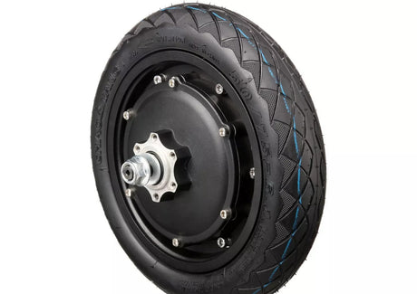 Carrera impel is-2 2.0 Scooter Spares Replacement Rear Wheel Set - Black