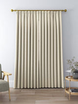John Lewis Ivy Leaf Pair Lined Pencil Pleat Curtains 228 x 228cm - Putty - Kazoop 
