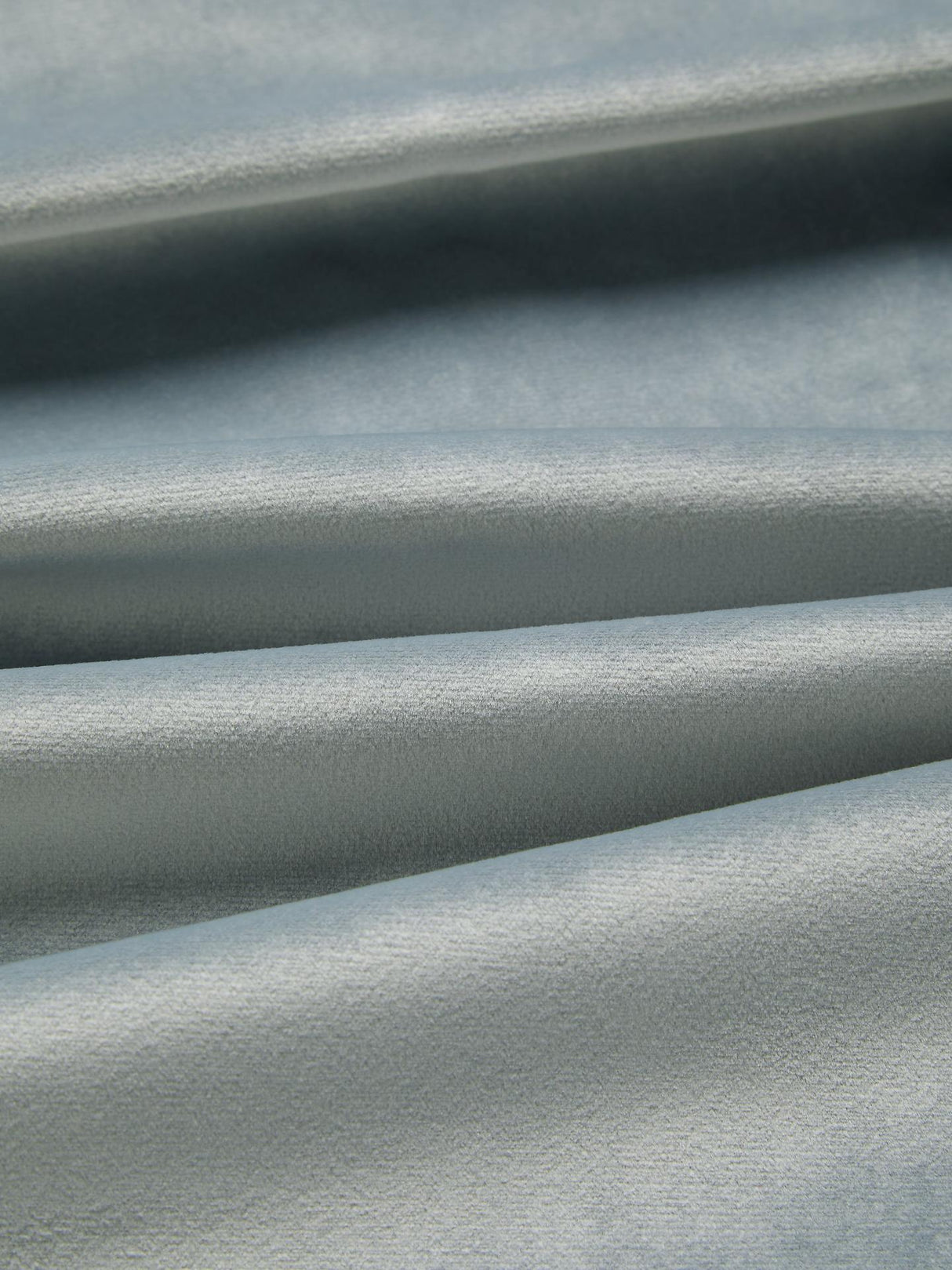 John Lewis Velvet Pair Lined Eyelet Curtains - Silver - W167 x Drop 182cm