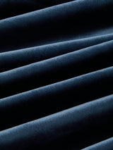 John Lewis Polyester Velvet Pair Lined Eyelet Curtains W167 x D274cm - Navy