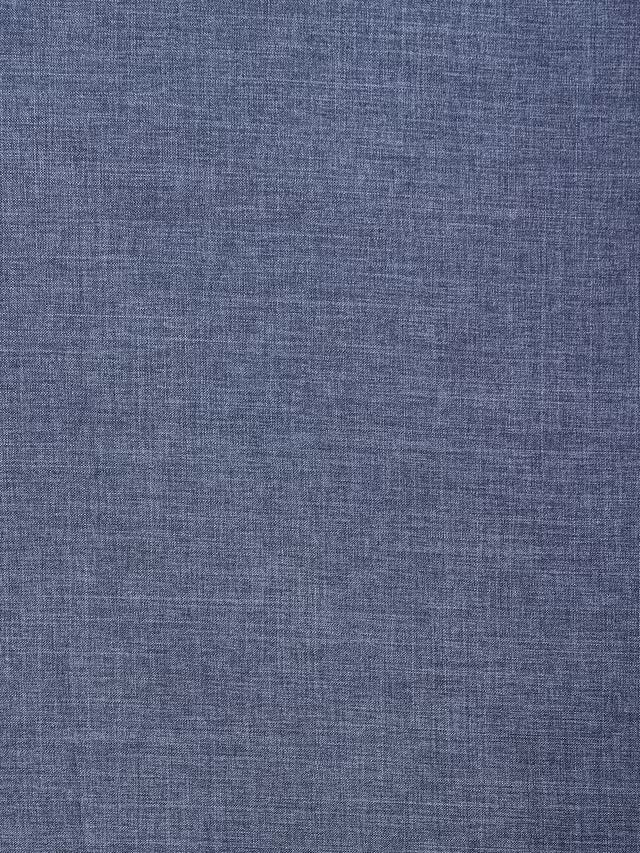 John Lewis Textured Blackout Lined Eyelet Curtains W228 x Drop 274cm - Navy - Kazoop 