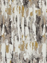 Harlequin Takara Pair Lined Eyelet Curtains 228 x 228cm - Mustard/Charcoal