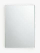 John Lewis Assembled Single Mirror-Sided Bathroom Cabinet H65xW45xD13.5cm