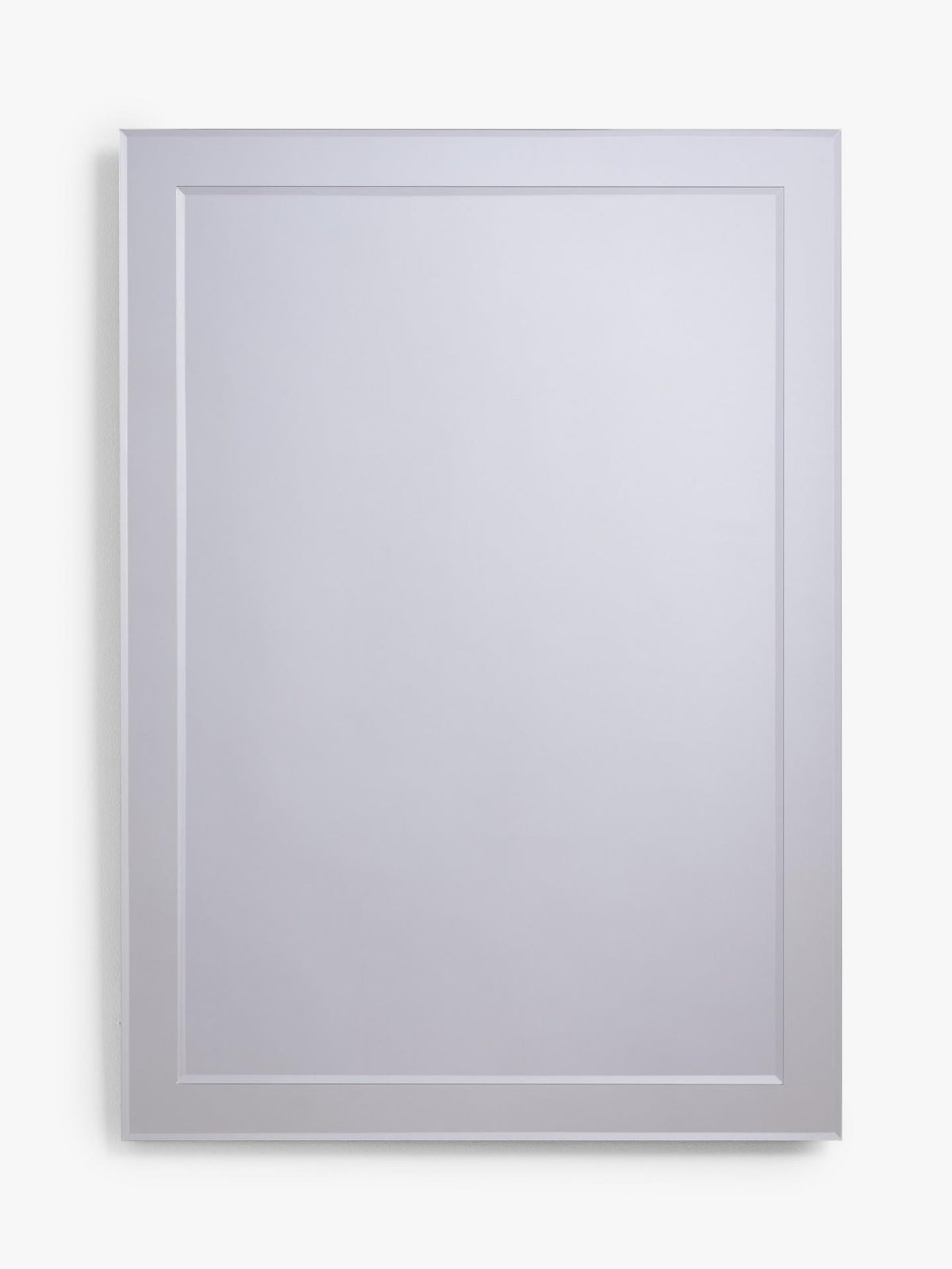 John Lewis Duo Wall Mounted Rectangle Bathroom Mirror - Medium 70 x 50cm