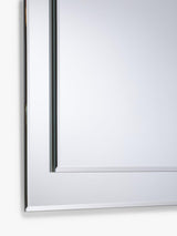 John Lewis Duo Wall Mounted Rectangle Bathroom Mirror - Medium 70 x 50cm