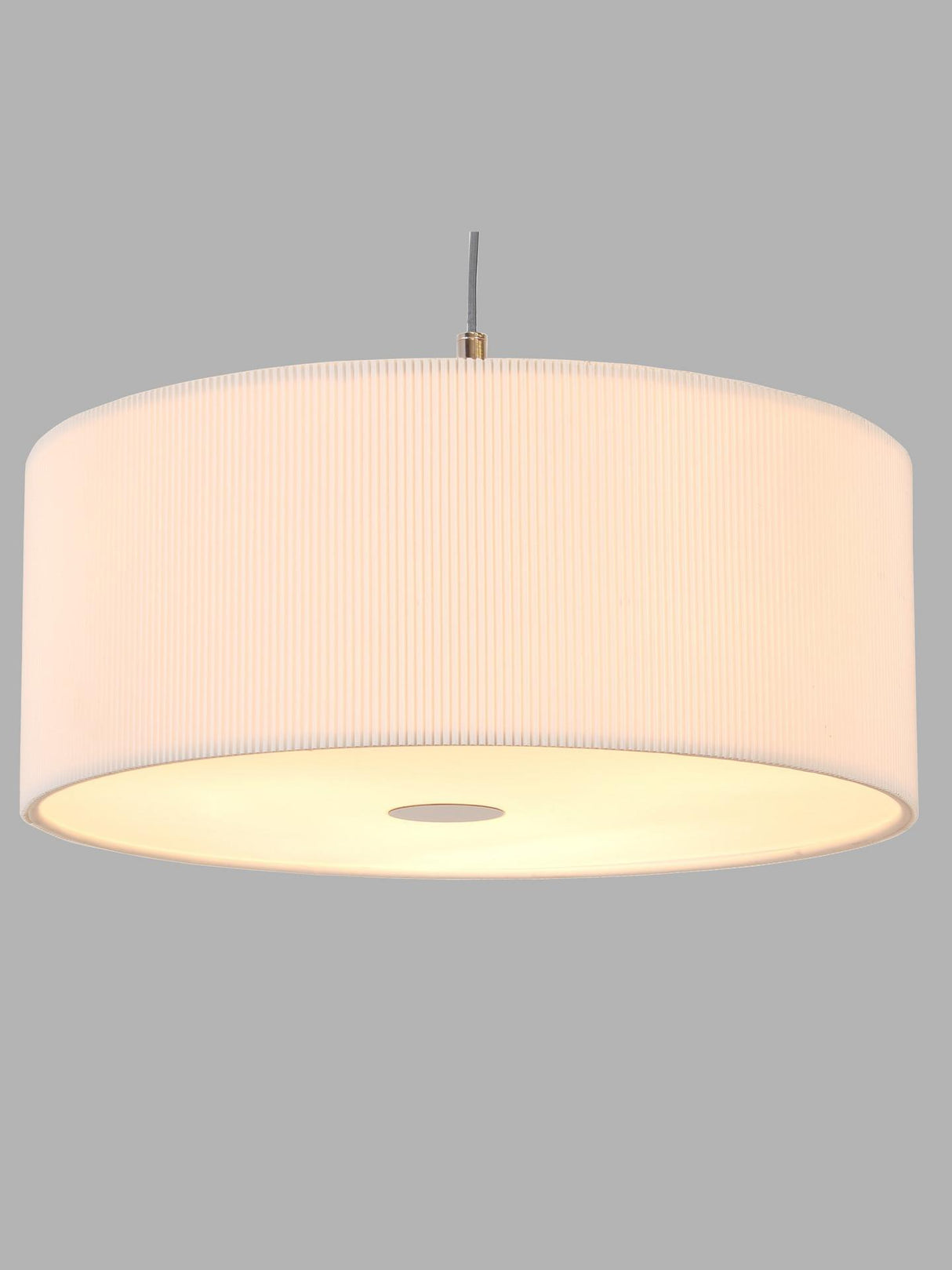 John Lewis Micropleated Diffuser Hanging Pendant Ceiling Light - White