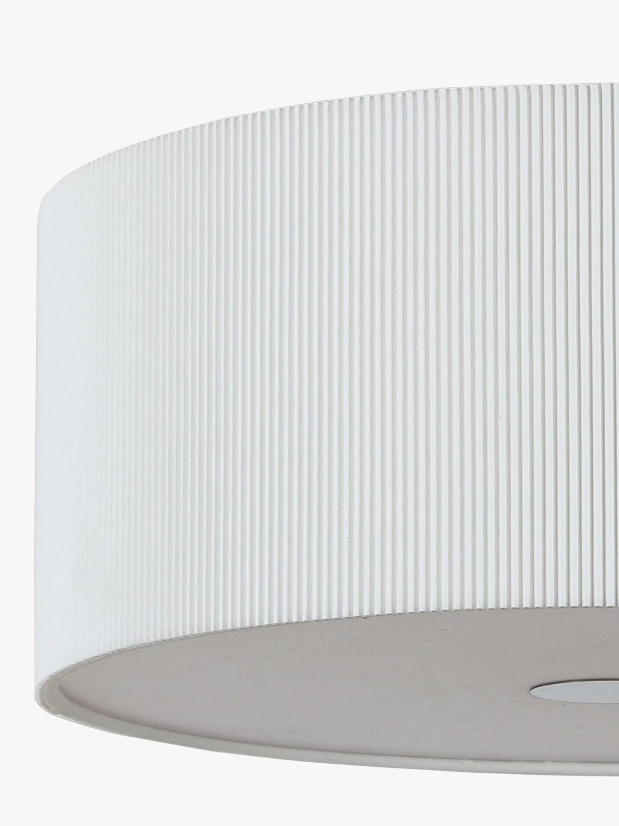 John Lewis Micropleated Diffuser Hanging Pendant Ceiling Light - White