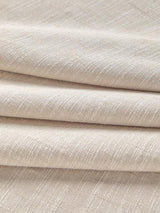John Lewis Cotton Slub Lined Pencil Pleat Curtains W167 x Drop 228cm Putty