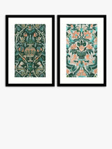 John Lewis Chariklia Zarris 'Verdant Tapestry' Framed Print & Mount Set of 2