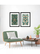 John Lewis Chariklia Zarris 'Verdant Tapestry' Framed Print & Mount Set of 2