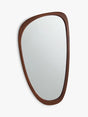John Lewis Asymmetrical Shaped Wood Frame Wall Mirror 115 x 65cm - Natural - Kazoop 