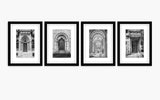 John Lewis Assaf Frank Architectural Doorways Framed Print & Mount Set of 4 - Kazoop 