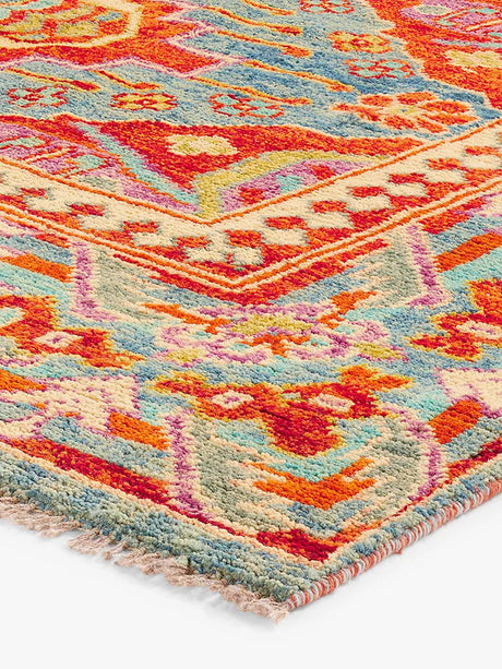 Gooch Luxury Hand Knotted Pastel Balouch 100% Wwool Rug L240 x W170cm Multi