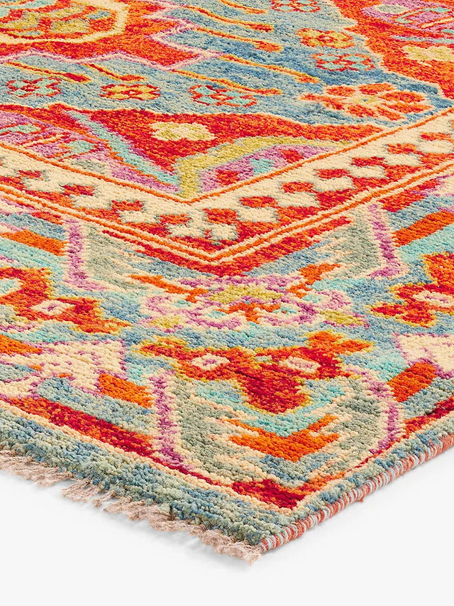 Gooch Luxury Hand Knotted Pastel Balouch 100% Wwool Rug L240 x W170cm Multi - Kazoop 
