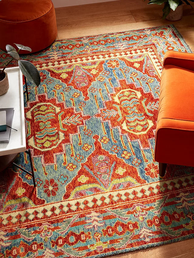 Gooch Luxury Hand Knotted Pastel Balouch 100% Wwool Rug L240 x W170cm Multi - Kazoop 