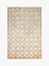 Gooch Luxury Distressed Viscose & Acryle Rectangular Mosaic Rug L290xW200cm